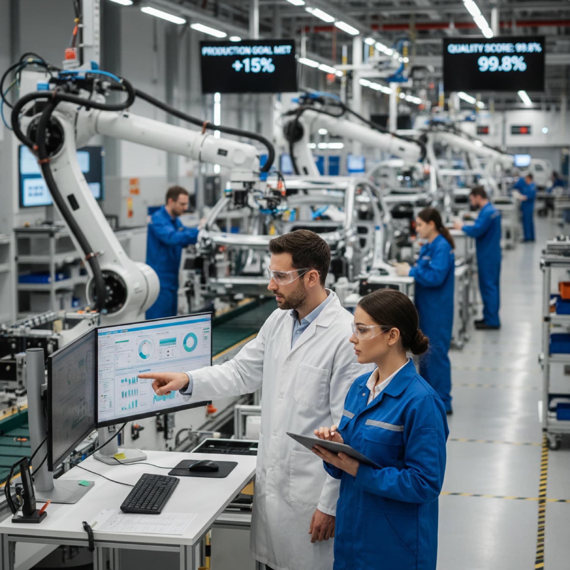 Skyy Rider Electric team recognising high performance on the factory floor