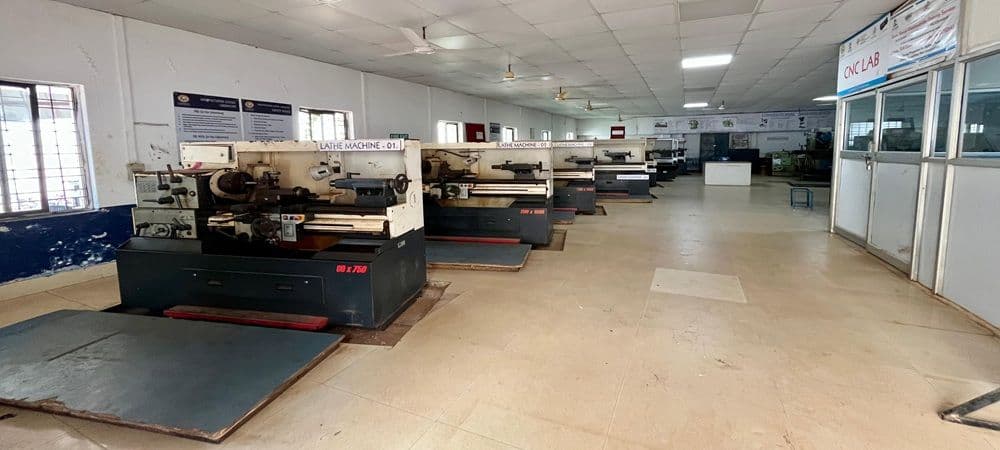 Centurion University EV lab installation — Odisha