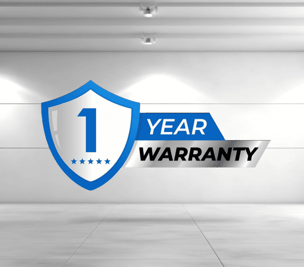 1 Year Warranty