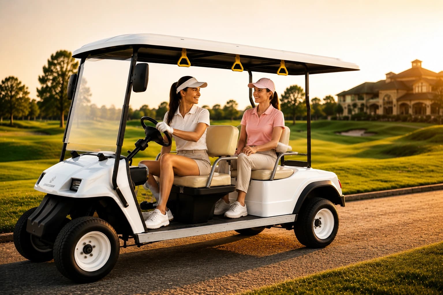 ALL FORWARD — Elevate Guest Mobility with the Top 4-Seater Electric Golf Cart
