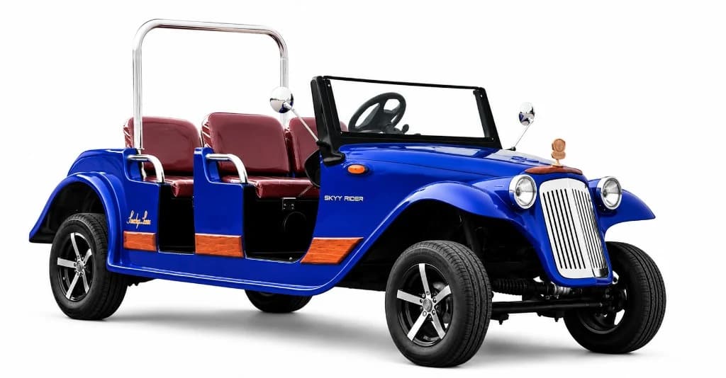 VINTAGE 4 Seater Classic Cart — photo 2 of 3