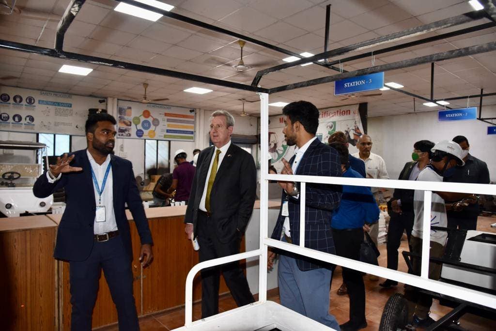 Skyy Rider Centre of Excellence EV lab at Cuttack ITI, Odisha