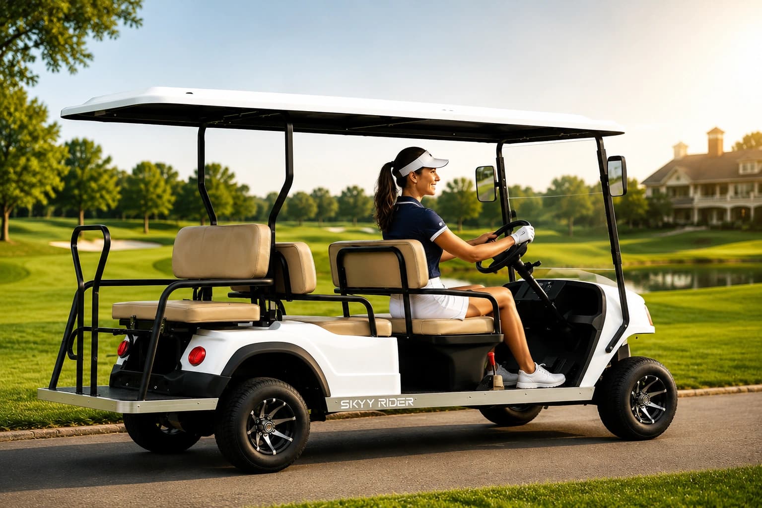 TOURISTER — Elevate Guest Experiences with India's Premier 6-Seater Electric Golf Cart