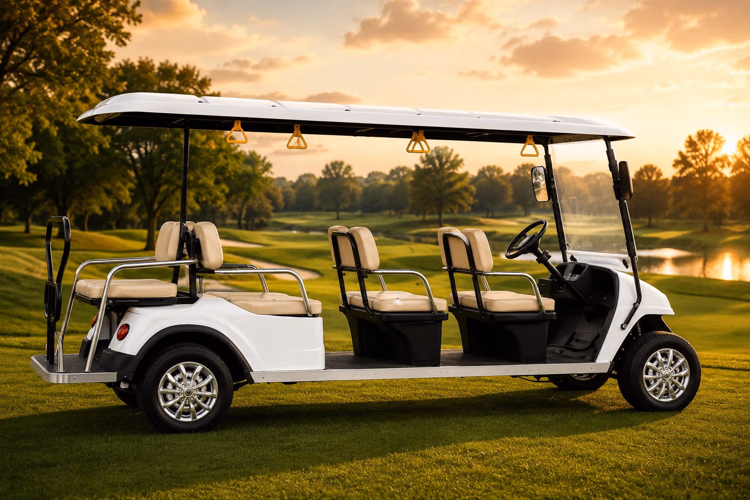 GOLF CART — India's Premium 8-Seater Electric Golf Cart for Luxurious, Eco-Friendly Travel