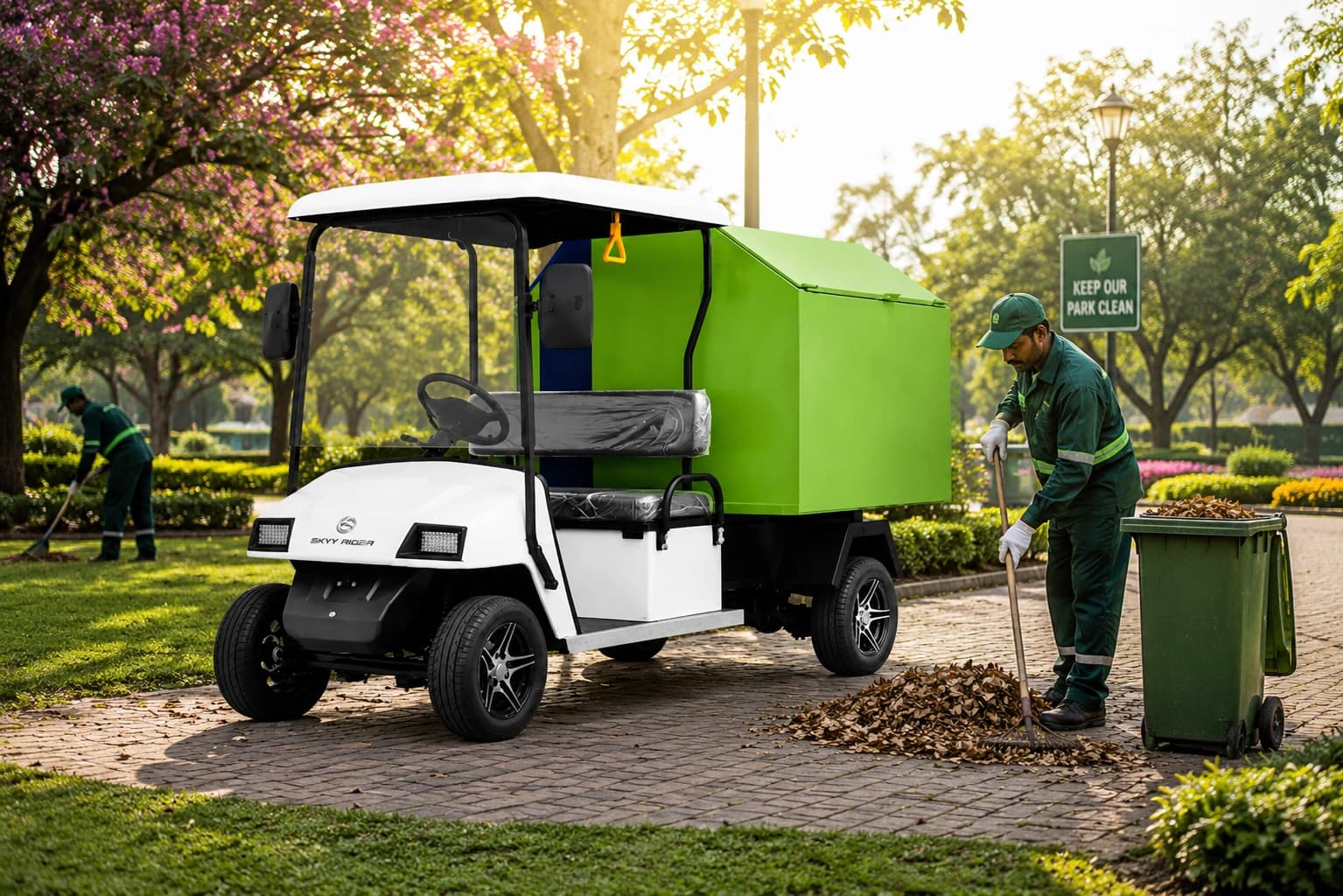 SAFAI MITRA — Municipal-ready electric garbage collection