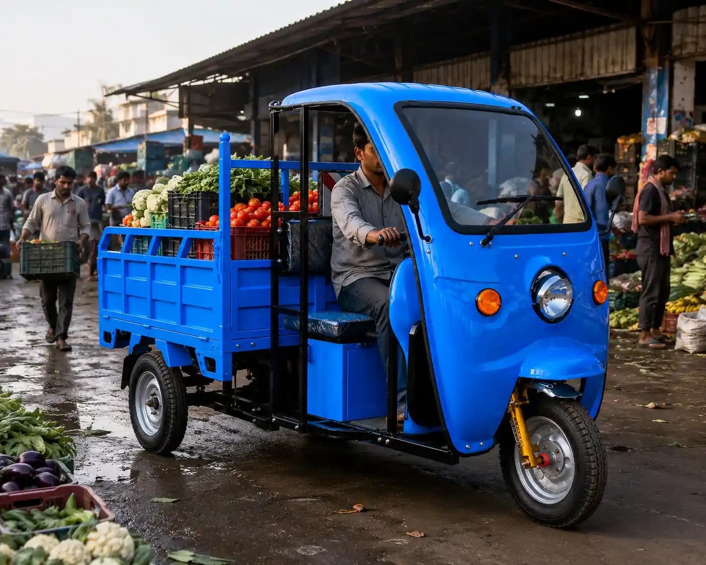 BISON — Premium E-Rickshaw for Sustainable Urban Mobility