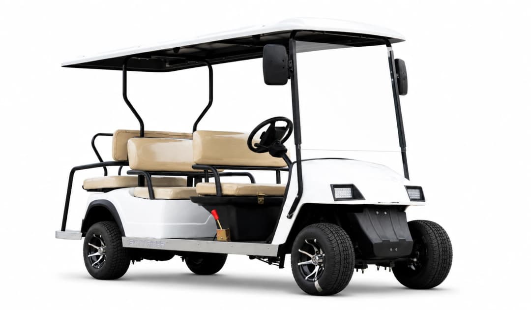 TOURISTER 4+2R Seater Golf Cart — photo 2 of 2