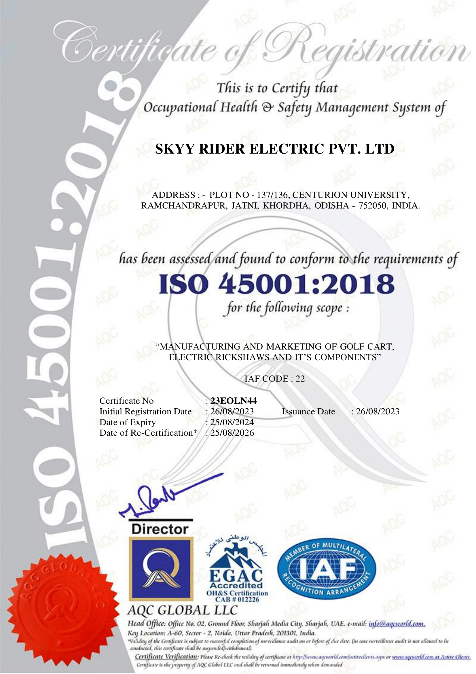 Certificate 3