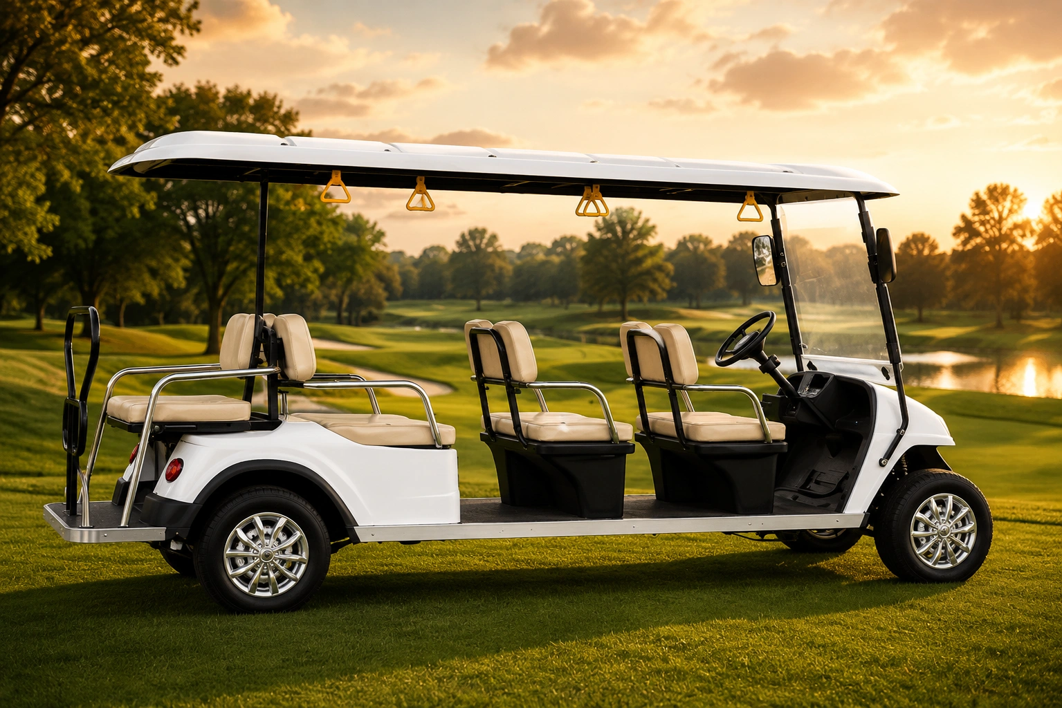 GOLF CART — India's Premium 8-Seater Electric Golf Cart for Luxurious, Eco-Friendly Travel