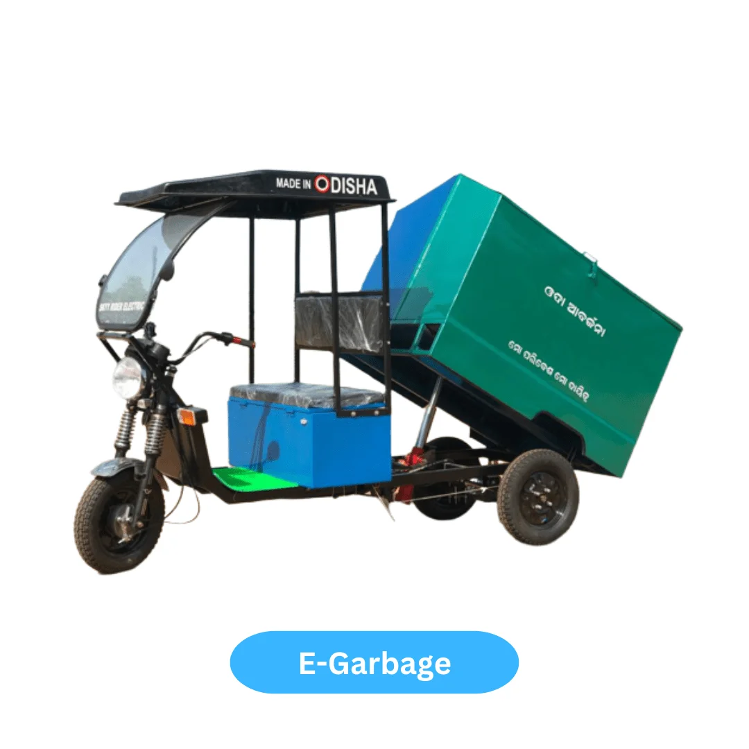 ELECTRIC-LOADER-BISON-4 E garbage